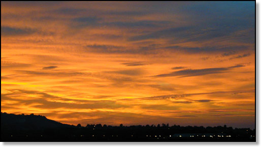 Sunset - September 2001